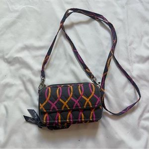 Vera Bradley All in One Crossbody or Wristlet Wallet